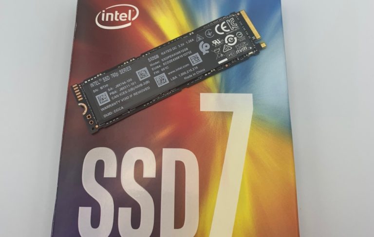 Intel ssd 760p обзор