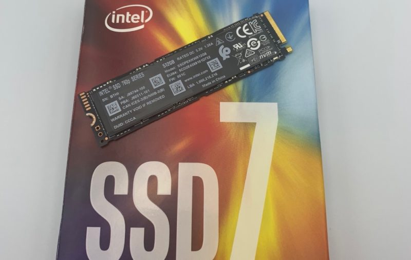 intel 760p NVMe SSD