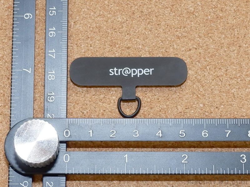 Strapperストラッパー の大きさは、横幅は5.4cmです。