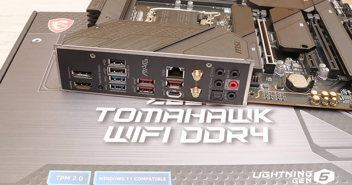 レビュー！MSI MAG Z690 TOMAHAWK WIFI DDR4 コスパ良しMB | プロガジ